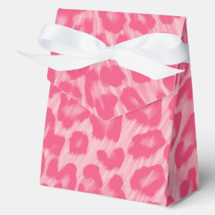 Leopard Blush Favour Box