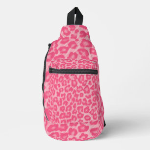 Leopard Blush  Sling Bag