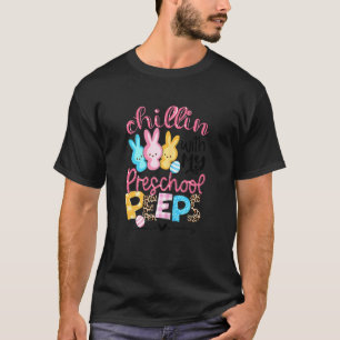 Leopard  Bunny Chillin With My Prescool Bunnies Ea T-Shirt