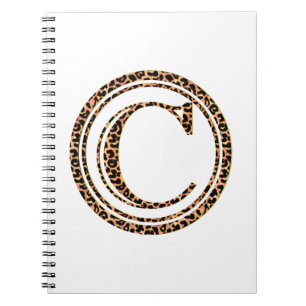 leopard C Spiral Notebook