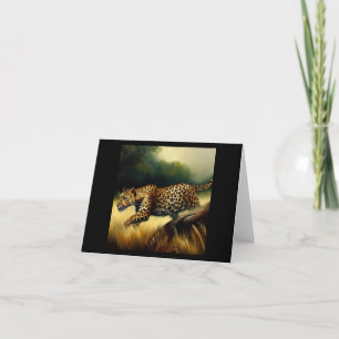 Leopard  card