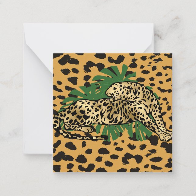 Leopard Card (Front)