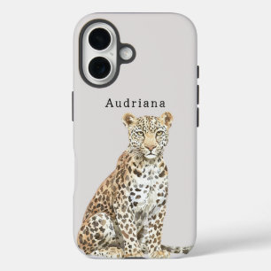 Leopard Cat iPhone 16 Case