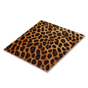 Leopard Cat Popular Animal Print Collection Tile