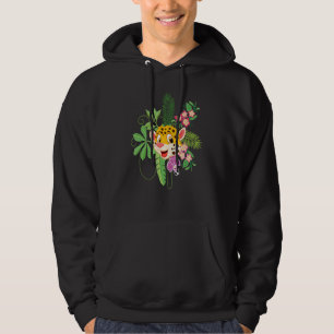 Leopard Cheetah Design I Girl Boys Leopard Hoodie