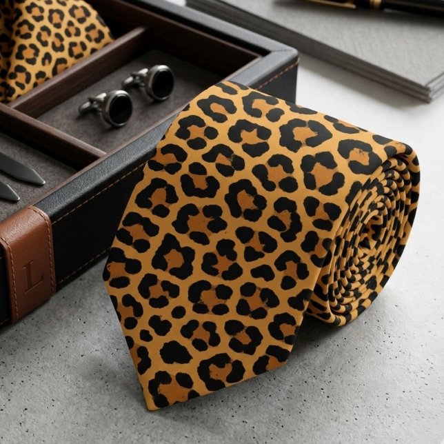 Leopard / Cheetah Print Tie (Creator Uploaded)