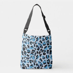 Leopard Cheetah Skin: Watercolor Vintage Tie Dye Crossbody Bag
