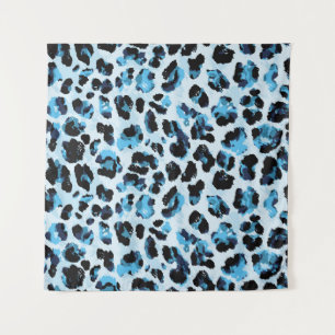 Leopard Cheetah Skin: Watercolor Vintage Tie Dye Tapestry