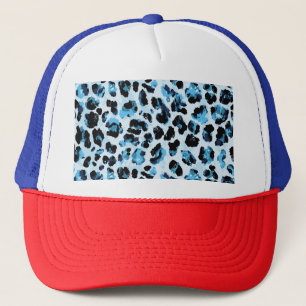 Leopard Cheetah Skin: Watercolor Vintage Tie Dye Trucker Hat