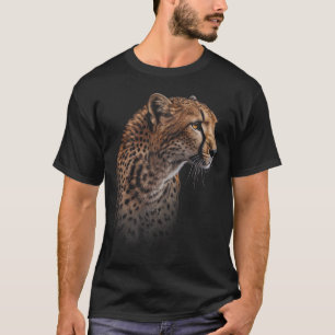 Leopard Cheetah Tiger Leopard Face Lion Cat T-Shirt
