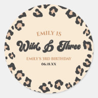 Leopard Cheetah Wild & Three 3rd Birthday Party