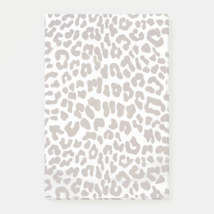 Leopard Chocolate Print Post-it Notes