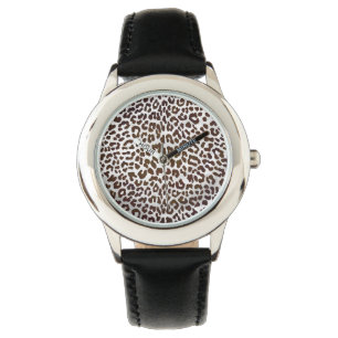 Leopard Chocolate Print Watch