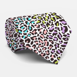 Leopard Colors Neck Tie