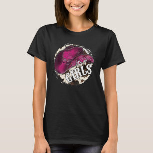 Leopard Cowgirl Hat Let's Go Girls Western Country T-Shirt