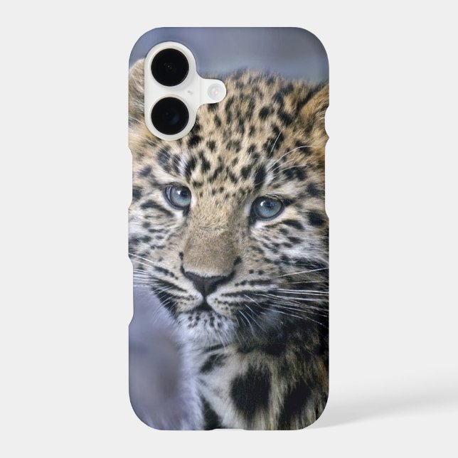 Leopard Cub iPhone X Case (Back)
