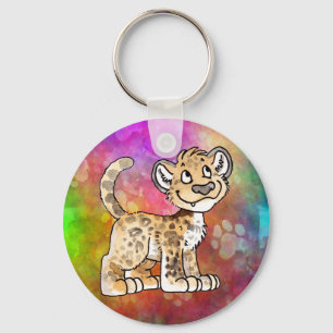 Leopard Cub Keychain