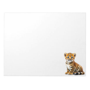 Leopard Cub Notepad