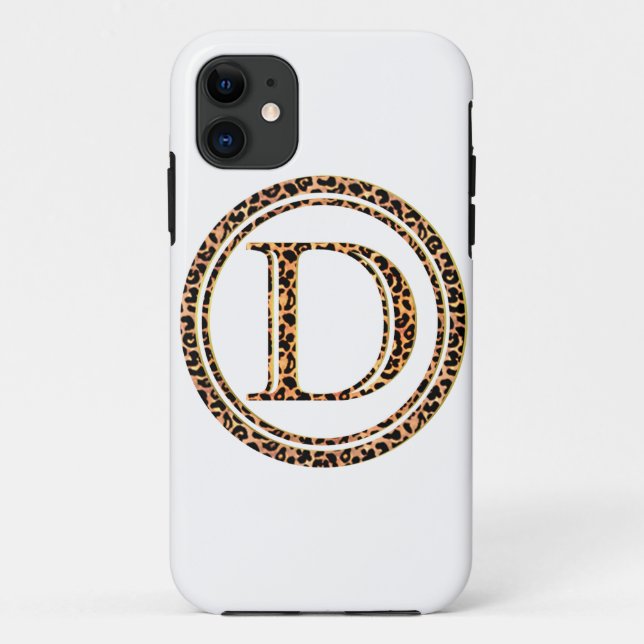 leopard D Case-Mate iPhone Case (Back)