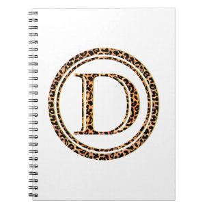 leopard D Spiral Notebook