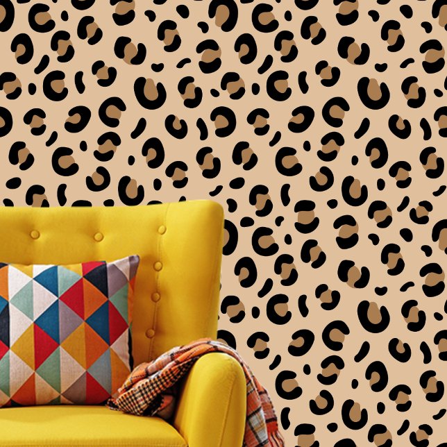 Leopard design animal print savannah wallpaper  (Creator Uploaded)