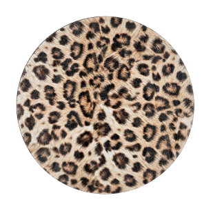 Leopard Design Pattern: Wild Elegance. Cutting Board