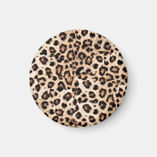 Leopard Design Pattern: Wild Elegance. Magnet