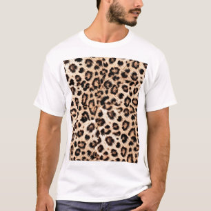 Leopard Design Pattern: Wild Elegance. T-Shirt