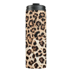 Leopard Design Pattern: Wild Elegance. Thermal Tumbler