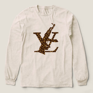 Leopard Design Shirt luxury Designer logo unique