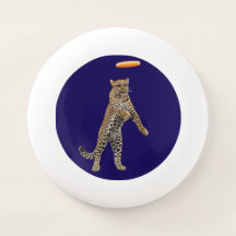Leopard Disc Golfer