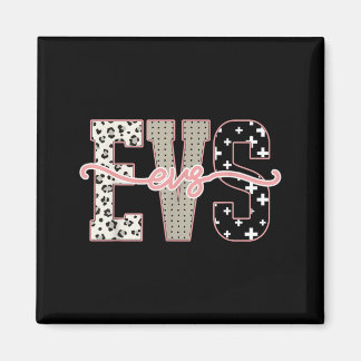 Leopard Evs Er Nurses Day Nursing Student Gift Magnet