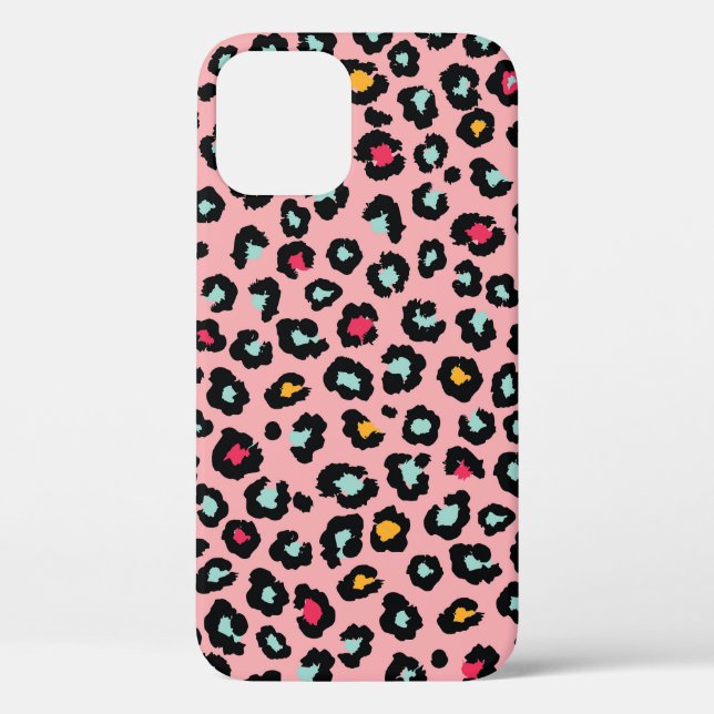 Leopard Exotic: Colourful Seamless Fun. Case-Mate iPhone Case (Back)