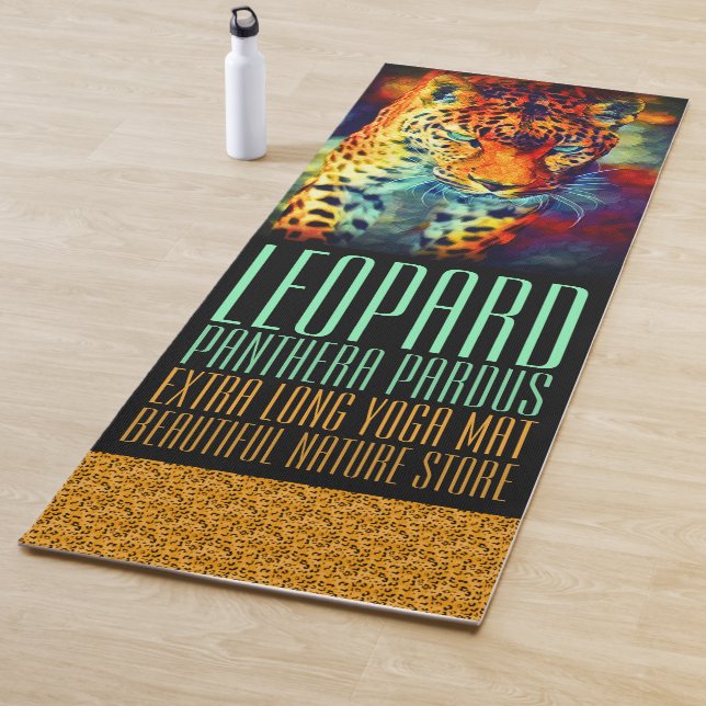 Leopard [Extra Long Yoga Mat] Mat (In Situ)