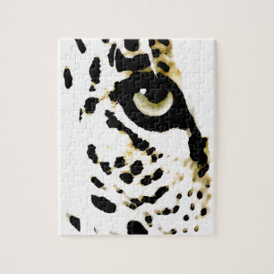 Leopard Eye - Animals Art Jigsaw Puzzle