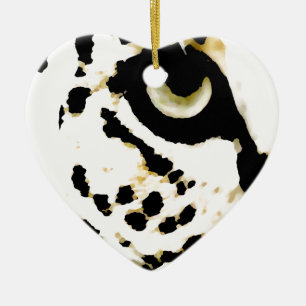 Leopard Eye Ceramic Tree Decoration