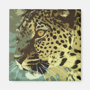 Leopard Eyes Magnet