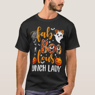 Leopard Fab Boo Lous Lunch Lady Matching Group Tee