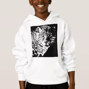 Leopard Face Boys Clothing Apparel Fashion White