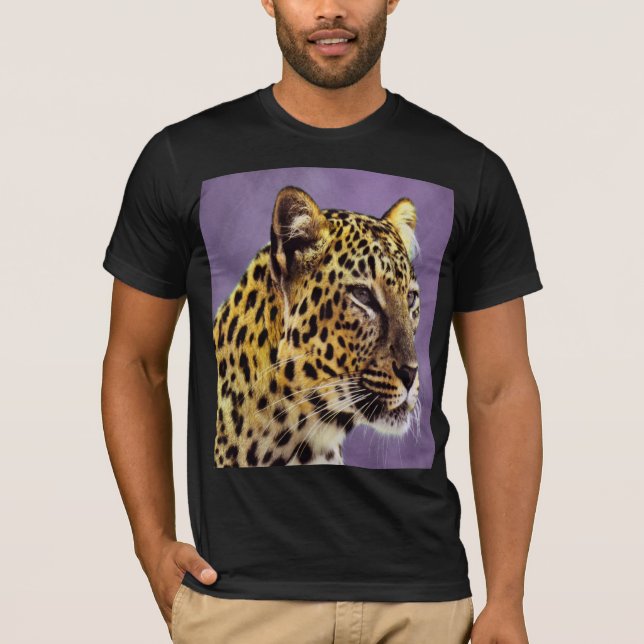 Leopard Face T-Shirt (Front)