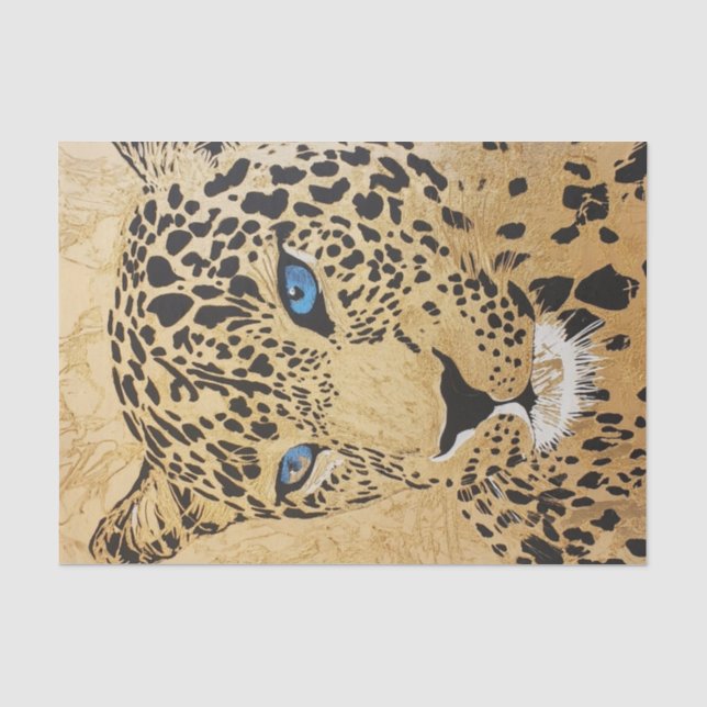 Leopard Fantasy3 Tissue Paper (Front)