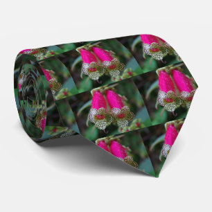 Leopard Flower Men's Tie
