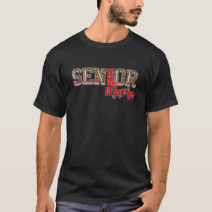 Leopard Football Senior 2023 Mama Class Of 2023 T-Shirt