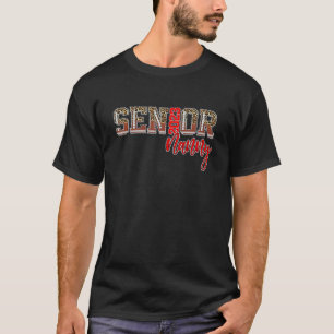 Leopard Football Senior 2023 Nanny Class Of 2023 T-Shirt