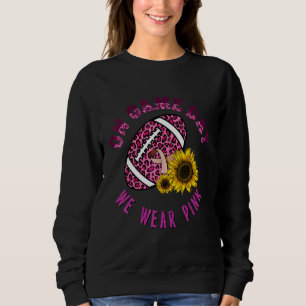Leopard Football Sunflower Physical Therapy Awaren Sweatshirt