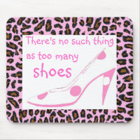 Leopard Fur and Designer High Heel ShoesPink