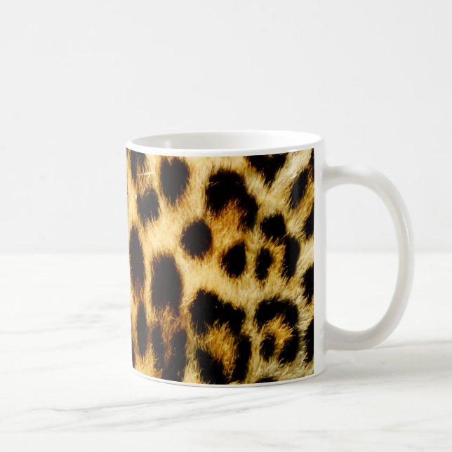 Leopard Fur Coffee Mug (Right)