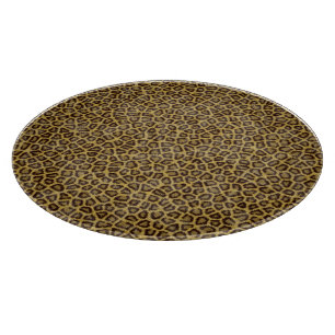 Leopard Fur Cutting Board