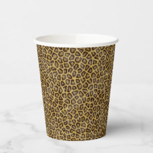 Leopard Fur Paper Cups