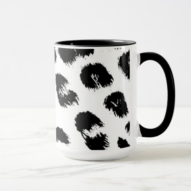 Leopard Fur Pattern Mug (Right)